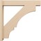 Ekena Millwork 5 1/2-in W x 28-in D x 28-in H Balboa Block Rough Cedar Woodgrain TimberThane Outlooker, Primed Tan OUTUR055X28X28BOA44RCPR - alternate 2